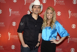 Brad Paisley and Carrie Underwood at the ACM Awards Brad Paisley and Carrie Underwood at the ACM Awards