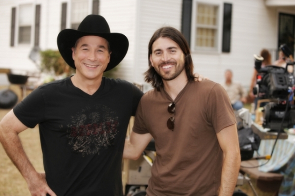 Clint Black and video director Shaun Silva