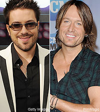 Danny Gokey and Keith Urban