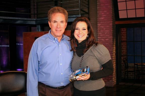 Darrell Waltrip with GAC's Nan Kelley Darrell Waltrip with GAC's Nan Kelley