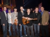 Emerson Drive poses for a picture after their performace at the Grand Ole Opry. 