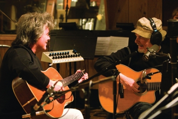 Marty Stuart and Merle Haggard