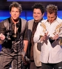 Rascal Flatts accept the award for Top Vocal Group at the 2009 ACM Awards Show