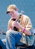 Bryan McDowell of Canton, North Carolina won first place in the mandolin contest for MerleFest 2009