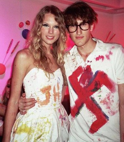Taylor-Swift-AJ-English-Swastika